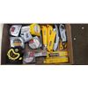 Image 1 : OLFA, LUFKIN, WESTWARD TAPE MEASURES AND BOX CUTTERS
