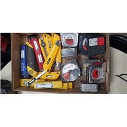 OLFA, LUFKIN, WESTWARD TAPE MEASURES AND BOX CUTTERS