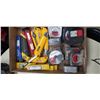 Image 1 : OLFA, LUFKIN, WESTWARD TAPE MEASURES AND BOX CUTTERS
