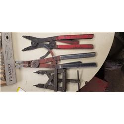 PLIERS FOR RETAINING RINGS LARGE OTO