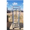 Image 1 : WHEELED STORAGE RACK 18 X 26 X 64"
