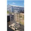 Image 2 : WHEELED STORAGE RACK 18 X 26 X 64"