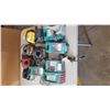 Image 1 : QUANTITY OF MAKITA, BOSCH, AND DEWALT  7.5 TO 18V CHARGERS