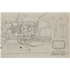 Image 5 : Lot #22 - ALIENS (1986) - Hand-Drawn Ron Cobb Colony Air Lock and Operating Room Concept Sketches