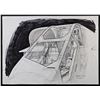 Image 1 : Lot #23 - ALIENS (1986) - Hand-Drawn Ron Cobb Drop Ship Cockpit Concept Sketch