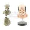 Image 1 : Lot #46 - AVP: ALIEN VS PREDATOR (2004) - Pair of Predator Maquettes