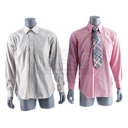 Lot #63 - ANCHORMAN: THE LEGEND OF RON BURGUNDY (2004) - Brian Fantana's (Paul Rudd) Shirt and Tie w