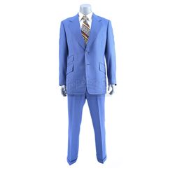 Lot #65 - ANCHORMAN: THE LEGEND OF RON BURGUNDY (2004) - Ron Burgundy's (Will Ferrell) Blue Suit