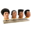 Image 2 : Lot #73 - UNKNOWN PRODUCTION (C. 1985) - Michael Jordan Hairstyle Reference Heads