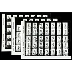 Lot #77 - BACK TO THE FUTURE (1985) - Set of Three Production Contact Sheets
