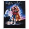 Image 1 : Lot #81 - BACK TO THE FUTURE PART II (1989) - Michael J. Fox and Christopher Lloyd Autographed Photo