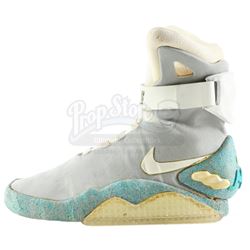 Lot #92 - BACK TO THE FUTURE PART II (1989) - Marty McFly's (Michael J. Fox) Left Nike MAG Sneaker