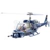 Image 3 : Lot #145 - BLUE THUNDER (1983) - 1:6 Scale Radio-Controlled Flying Blue Thunder Special Helicopter M