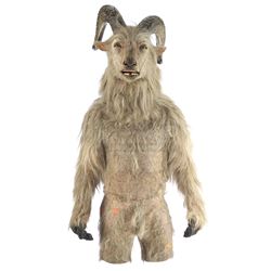 Lot #161 - CHRONICLES OF NARNIA, THE: PRINCE CASPIAN (2008) - Satyr Mask and Bodysuit