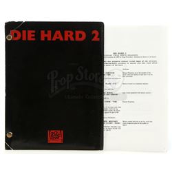 Lot #204 - DIE HARD 2 (1990) - Script and VFX Breakdown