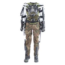 Lot #225 - ELYSIUM (2013) - C.M. Kruger's (Sharlto Copley) Camouflage Costume and H.U.L.C. Suit