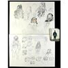 Image 1 : Lot #232 - EVENT HORIZON (1997) - Hand-Drawn John Mollo Spacesuit Concept Sketches and Photographs
