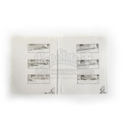 Lot #279 - GHOSTBUSTERS 2 (1989) - Hand-Drawn Character Designs and Storyboards