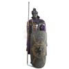 Image 4 : Lot #294 - GLADIATOR (2000) - Praetorian Guard Costume with Sword, Spear, and Shield