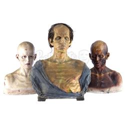 Lot #352 - I AM LEGEND (UNPRODUCED, RIDLEY SCOTT) - Set of Three Makeup Test Heads