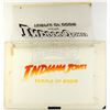 Image 3 : Lot #360 - INDIANA JONES AND THE TEMPLE OF DOOM (1984) - Hand-Painted Master Title Logo Artwork