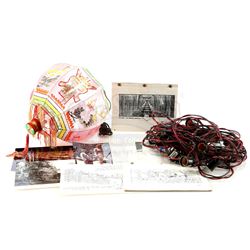 Lot #362 - INDIANA JONES AND THE TEMPLE OF DOOM (1984) - Shanghai Street Lantern, Storyboards, and V