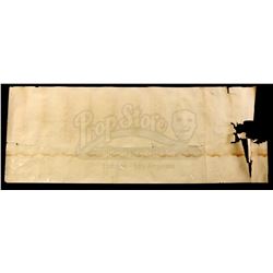 Lot #386 - JAWS (1975) - Bruce the Shark Blueprint