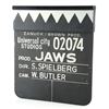 Image 5 : Lot #388 - JAWS (1975) - Shark Tooth Clapperboard
