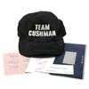 Image 1 : Lot #391 - JERRY MAGUIRE (1996) - Team Cushman Hat and Accessories