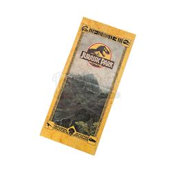 Lot #420 - JURASSIC PARK (1993) - Dirtied Park Visitor Brochure