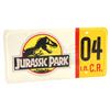 Image 2 : Lot #423 - JURASSIC PARK (1993) - Tour Vehicle 04 License Plate