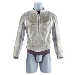 Lot #502 - OBLIVION (2013) - Jack's (Tom Cruise) Leather Technician's Jacket and Shirt