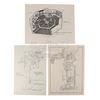 Image 1 : Lot #559 - ROBOT JOX (1990) - Set of Hand-Drawn Concept Artwork by Ron Cobb and Steve Burg