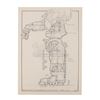 Image 2 : Lot #559 - ROBOT JOX (1990) - Set of Hand-Drawn Concept Artwork by Ron Cobb and Steve Burg