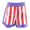 Image 1 : Lot #571 - ROCKY V (1990) - Tommy Gunn's (Tommy Morrison) Autographed Boxing Trunks