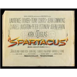 Lot #595 - SPARTACUS (1960) - Hand-Drawn Poster Concept Illustration