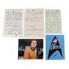 Image 1 : Lot #605 - STAR TREK: THE ORIGINAL SERIES (TV SERIES 1966-1969) - Set of Call Sheets and William Sha