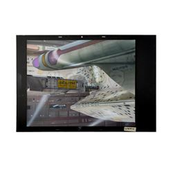 Lot #614 - STAR TREK: THE NEXT GENERATION (T.V. SERIES, 1987-1994) - Hand-Painted Starship Enterpris