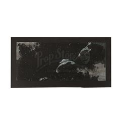 Lot #636 - STAR TREK: THE MOTION PICTURE (1979) - Klingon Bird of Prey Hand-Painted Concept Artwork