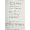 Image 2 : Lot #667 - STAR WARS: A NEW HOPE (1977) - Harrison Ford and Cast-Autographed Fourth Draft Script