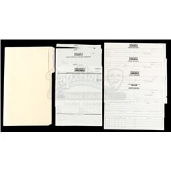 Lot #683 - STAR WARS TRILOGY (1977-1983) - Set of Lucasfilm Production Paperwork