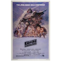 Lot #695 - STAR WARS: THE EMPIRE STRIKES BACK (1980) - Style B Purple Variant One-Sheet Poster