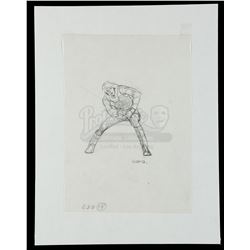 Lot #697 - STAR WARS: THE EMPIRE STRIKES BACK (1980) - Hand-Drawn Ralph McQuarrie Luke Skywalker Con