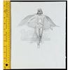 Image 3 : Lot #698 - STAR WARS: THE EMPIRE STRIKES BACK (1980) - Hand-Drawn Ralph McQuarrie Darth Vader Concep