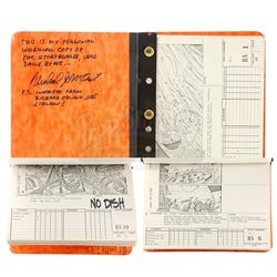 Lot #717 - STAR WARS: RETURN OF THE JEDI (1983) - Michael McAlister's Visual Effects Mini Storyboard