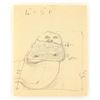 Image 9 : Lot #718 - STAR WARS: RETURN OF THE JEDI (1983) - Jabba the Hutt Eyes and Concept Artwork
