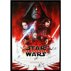 Lot #750 - STAR WARS: THE LAST JEDI (2017) - Cast-Signed Poster