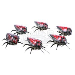 Lot #762 - STARSHIP TROOPERS (1997) - Phil Tippett Collection: Set of Six Chariot Bug Maquettes