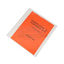 Lot #791 - TERMINATOR 2: JUDGMENT DAY (1991) - Storyboard Folder