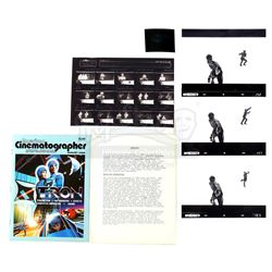 Lot #826 - TRON (1982) - Set of 29 Kodaliths and Behind-the-Scenes VFX Materials